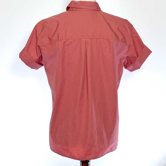 Liz Claiborne Rust Button-Down Women's Top Size Large - Picture 4 of 7
